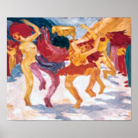 Tanz rund um das Goldene Kalb | Emil Nolde |