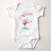 Tanz schwan ballerina whimsy Art Slogan Bekleidung