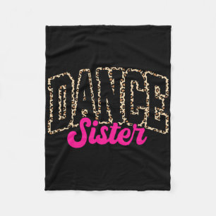 Tanz Schwester Leopard Tanz Sis Life Giro - Giro d Fleecedecke