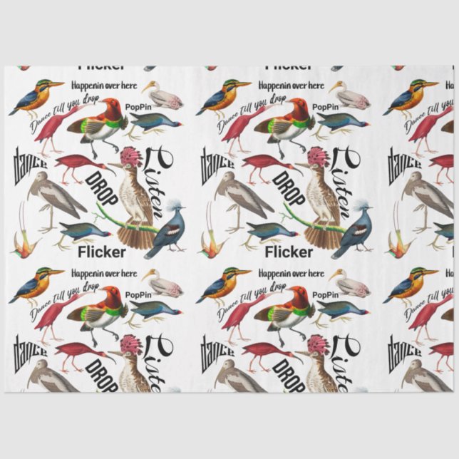 Tanz Seidenpapier (Vorderseite)