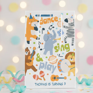 Tanz, sing und spiel Kindergeburtstag Mittlere Geschenktüte