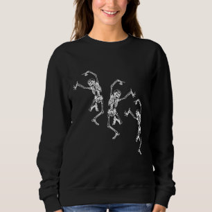 Tanz Skelette Tanz Challenge Halloween Geschenk Sweatshirt