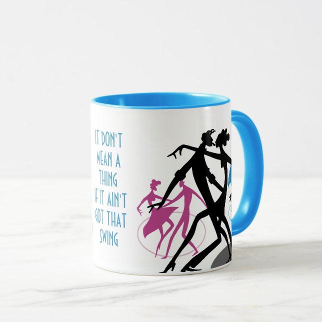 Tanz & Swing Tasse (VorderseiteRechts)
