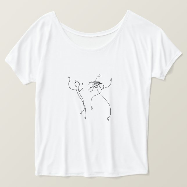 Tanz-Tänzer-Diversity STOLZ T-Shirt (Design vorne)