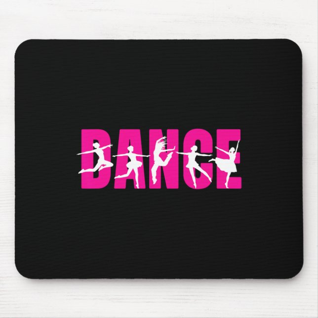 Tanz - Tänzerin Lover Mousepad (Vorne)