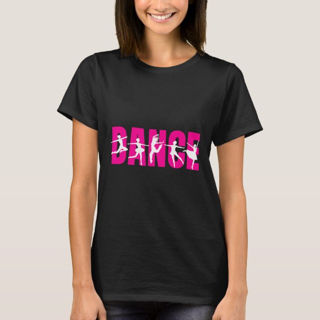 Tanz - Tänzerin Lover T-Shirt (Vorderseite)