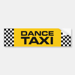 Tanz-Taxi (Ballett) Autoaufkleber