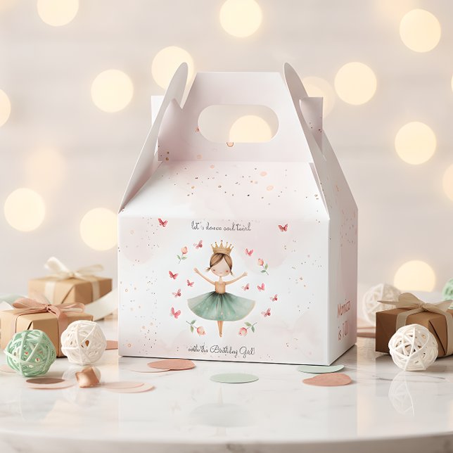 Tanz und niedliche Ballerina Ballett Kind Geburtst Geschenkschachtel (Von Creator hochgeladen)
