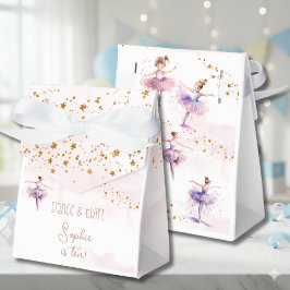 Tanz und wirbelnde Ballerina Geburtstag Geschenkschachtel