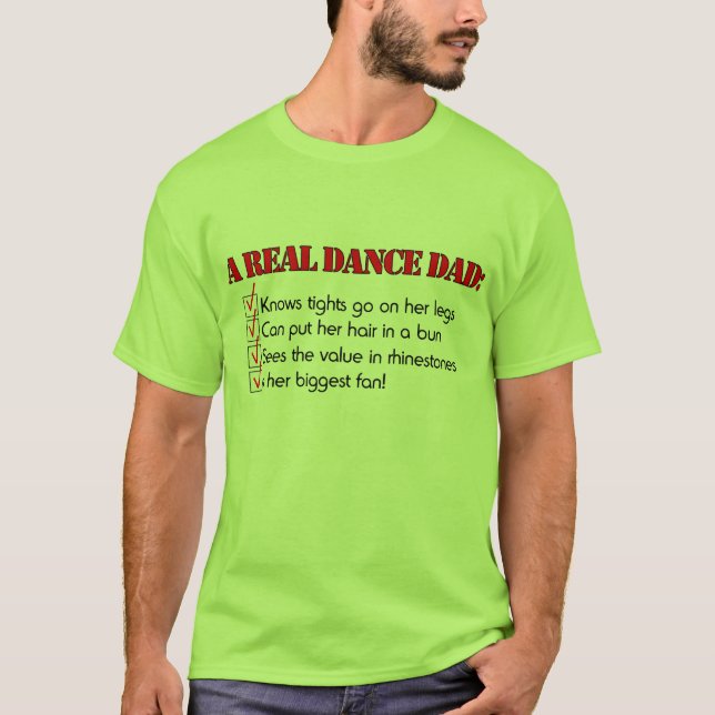 Tanz-Vater T-Shirt (Vorderseite)