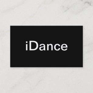 Tanz-Visitenkarte Visitenkarte