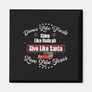Tanz wie Frosty Shine wie Rudolph Liebe wie Jes Magnet