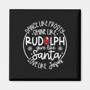 Tanz wie Frosty Shine wie Rudolph Liebe wie Jes Magnet
