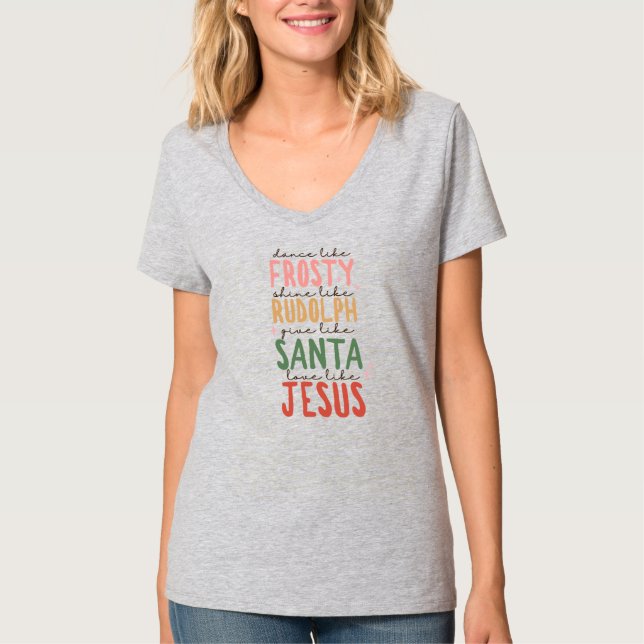Tanz wie Frosty T-Shirt (Vorderseite)