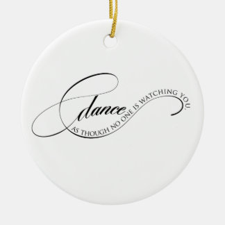 Tanz wie man schaut Schmuck zu Keramik Ornament