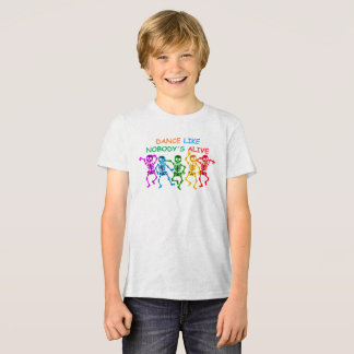 Tanz wie niemand lebt Lustige tanzende Skelette T Tri-Blend Shirt