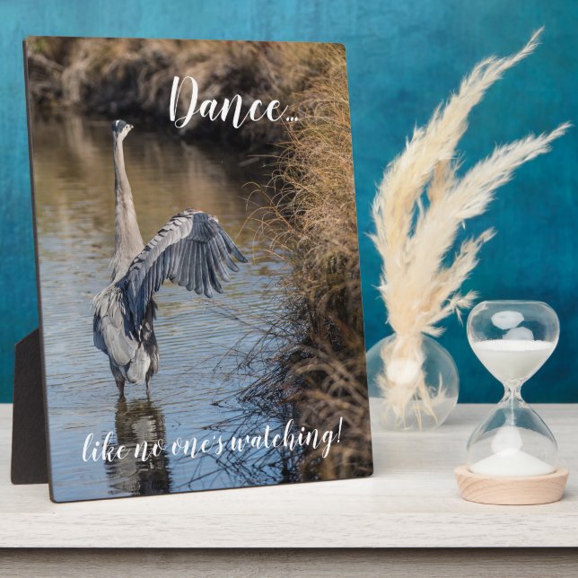 Tanz wie niemand sieht 8x10 Easel Fotoplatte (Seite)