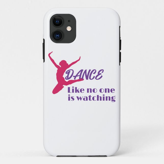 Tanz wie niemand sieht Case-Mate iPhone hülle (Rückseite)