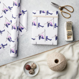 Tanz zu Pole Addicts Geschenkpapier