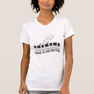 Tanz zum Rhythmus - Klavier T-Shirt