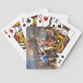 Tanz zur Musik der Zeit (von Nicholas Poussin) Spielkarten