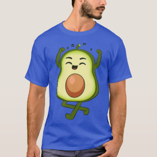 Tanzabend Avocado lustiges Guacamole-Tanzdesign T-Shirt
