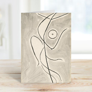 Tanzabstraktion   Abraham Walkowitz Karte