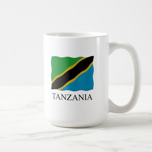Tanzania flag tasse (Rechts)