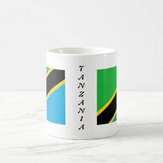 Tanzania-Flaggen-Tasse Tasse