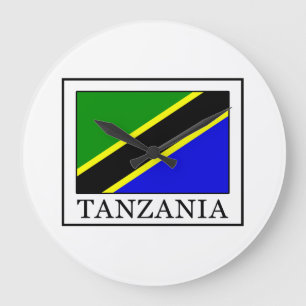 Tanzania Große Wanduhr
