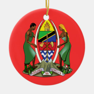 TANZANIA* WEIHNACHTSverzierung Keramik Ornament
