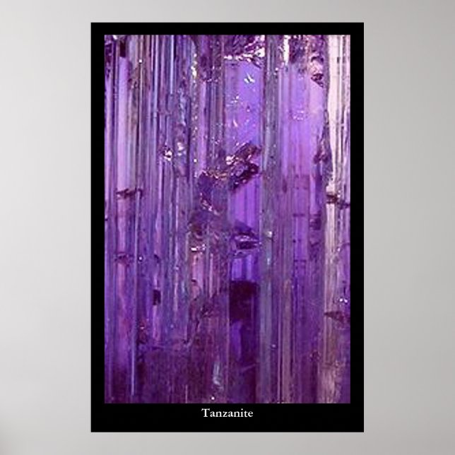 Tanzanit Poster (Vorne)