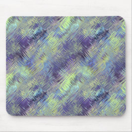 Tanzanite Blue Liquid Pattern Mousepad
