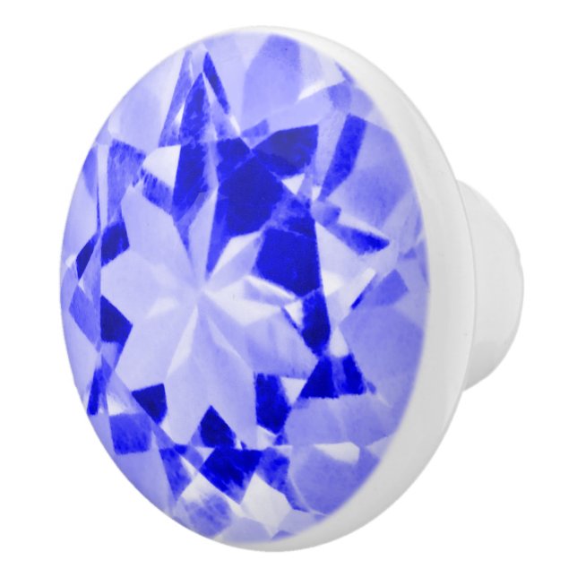 Tanzanite Illusion Keramikknauf (Rechts)
