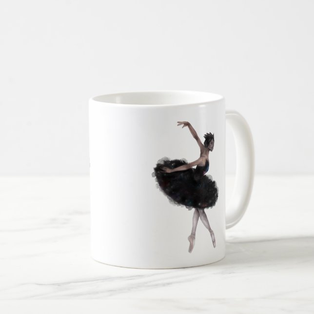 Tanzballerina Kaffeetasse (VorderseiteRechts)