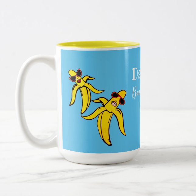 Tanzbananen Zweifarbige Tasse (Links)
