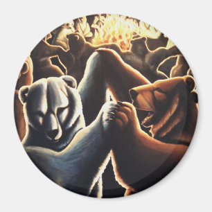 Tanzbären Kühlschrankmagnet Bärengeschenke Magnet