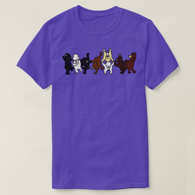 Tanzbären T-Shirt (Design vorne)