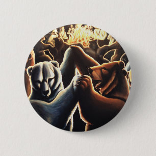 Tanzbärtasten Button Party Tiertasten Geschenk