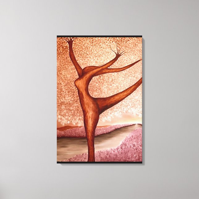 Tanzbaum Leinwanddruck (Vorderseite)
