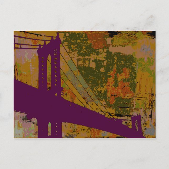 Tanzbrücke ~ Postkarte / Einladungen (Vorderseite)