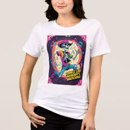 Tanze, als ob niemand hinsieht – Wilder Skelett-Gr Tri-Blend Shirt