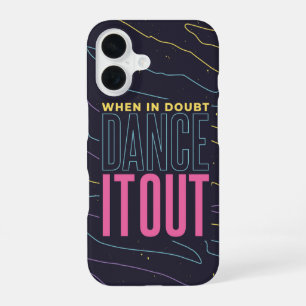 Tanze es aus – Neon Vibes iPhone 16 Hülle
