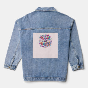 Tanze in die Partnerschaft Jeansjacke