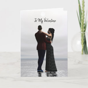 Tanze mit mir Valentinskarte Karte