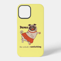 Tanze wie niemand beobachtet Pug Girl