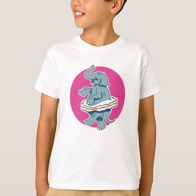 TanzElephant T-Shirt (Vorderseite)