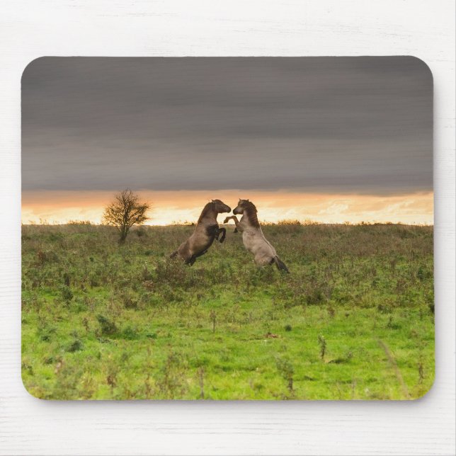 Tänzelndes Pferdmousepad Mousepad (Vorne)