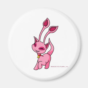 Tänzelndes rosa Aisha Magnet