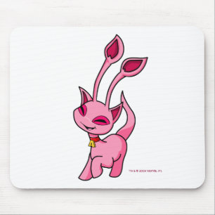 Tänzelndes rosa Aisha Mousepad